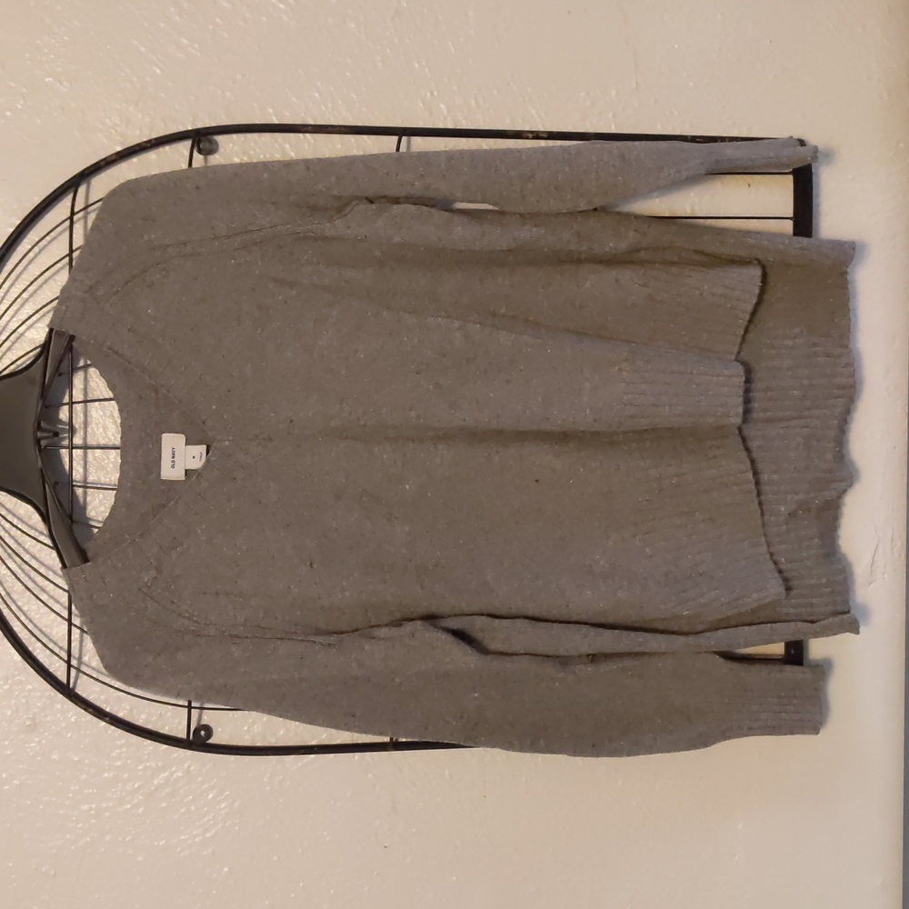 Women's Old Navy gray speckled sweater, size medium